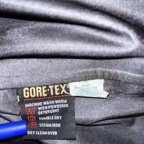 VTG Track Jacket Wind Breaker Multi Color Block Large Zip Forrester’s Gore Tex - Picture 5 of 7